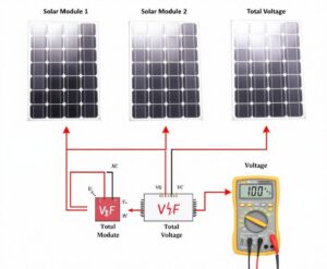 Reihenschaltung von Solarmodulen: Vorteile & Tücken