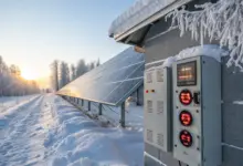 PV Speicher im Winter