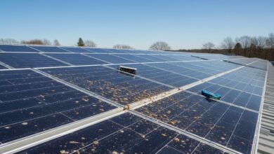 Photovoltaik: Reinigung und Wartung effizient kombinieren