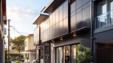 Senkrechte Montage von PV Modulen