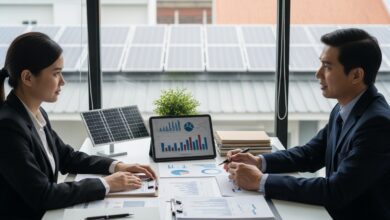 Solaranlage verkaufen – Ratgeber für Eigentümer [Bildinhalt mit KI erstellt]