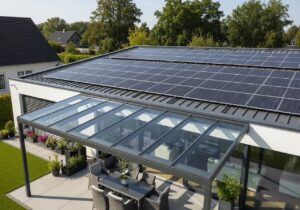 Solarstrom vom Terrassendach