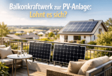Balkonkraftwerk zusätzlich zur PV-Anlage: Lohnt es sich?