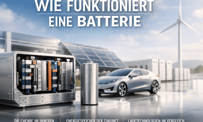 Wie funktioniert eine Batterie