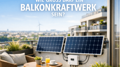 Wie groß darf ein Balkonkraftwerk sein?