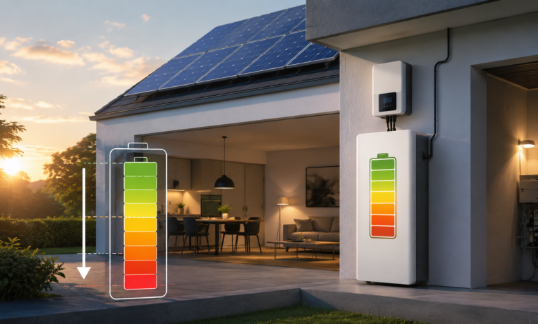 PV Speicher Entladetiefe und Akku-Lebensdauer im modernen Heimspeicher-System